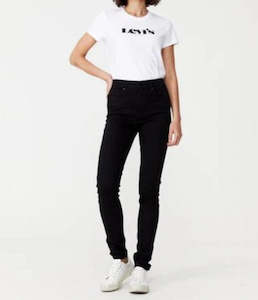 Skinny: LEVI’S 721 High Rise Skinny 'Black'