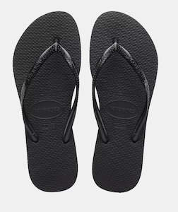 Accessories: HAVAIANA Slim Jandal 'Black'