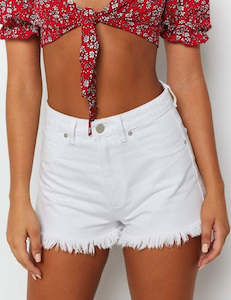 ABRAND High Relaxed Short ‘White’