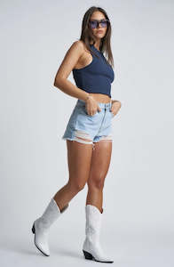 Abrand: ABRAND High Relaxed Short ‘Salty Stone’