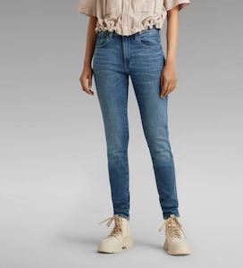 G Star Womens: G-STAR Lhana Skinny Jeans 'Faded Cascade'