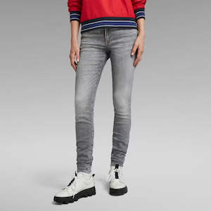 G Star Womens: G-STAR Lhana Skinny 'Sun Faded Glacier Grey'