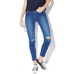 Womens Jeans: Lee Lola jeans - 'Saturday Blue'