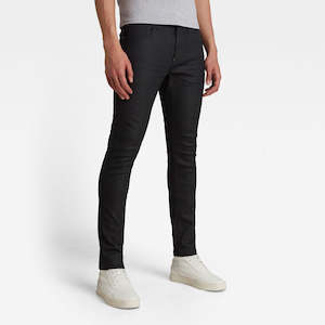 Mens Jeans: G-STAR Revend Skinny Jeans 'Black Pintt'