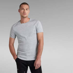 G-STAR Base Plain Tee Crew Neck 'Grey'