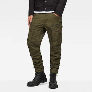 Mens Pants: G-STAR Rovic Zip 3D Pant 'Shadow'
