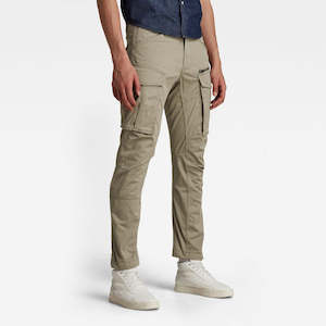 Mens Pants: G-STAR Rovic Zip 3D Straight Tapered Pant 'Dune'