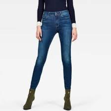 G-STAR Shape High Super Skinny Jeans 'Dark aged'