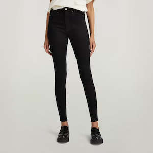 Womens Jeans: G-STAR Shape Hi Skinny 'Black'