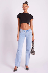 Womens Jeans: ABRAND 99 Low Straight ‘Walkaway’