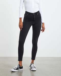 ABRAND High Skinny Ankle 'Graphite'