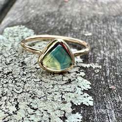 Australian sapphire ring