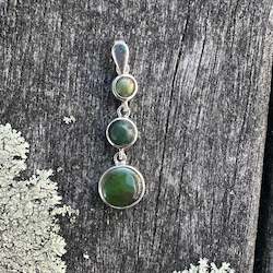 3 tier pounamu pendant