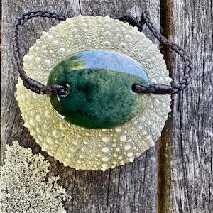 Marsden flower greenstone bracelet