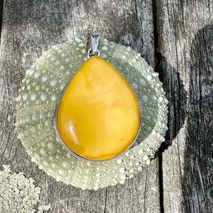 Half Price: Butterscotch amber pendant
