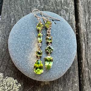 Peridot Wild at heart earrings