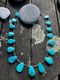 Turquoise drop necklace