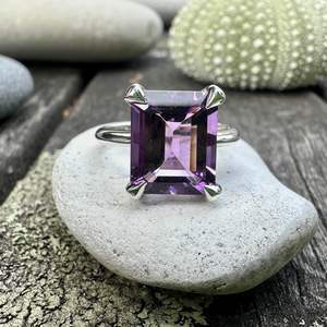 Amethyst Ouruhia ring