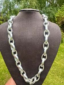 164 gram Vintage sterling silver chain