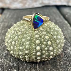1.25ct Boulder opal ring