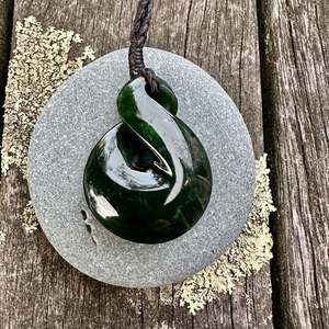 New Zealand greenstone rau kumara