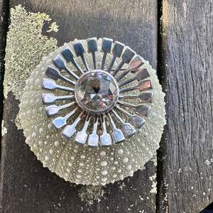 Vintage Scandinavian sterling silver brooch