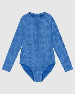 age: 8-16 Years: Beach Check Onesie