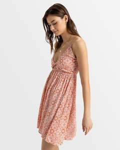 Womens Mini Dresses: Womens Evening Glow Front Twist Mini Dress