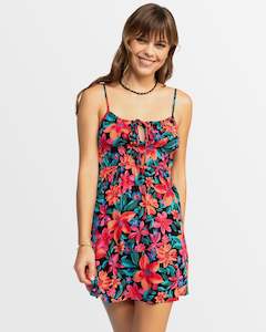 Womens Mini Dresses: Womens La Vida Strappy Mini Dress