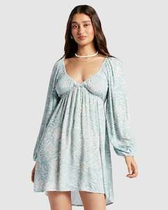 Womens Long Sleeve Dresses: Womens Sweetest Shores Dress Dress