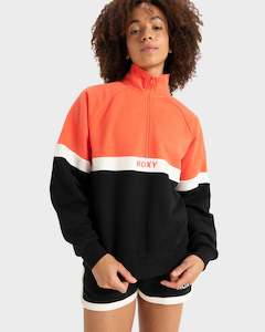 Womens Jumpers: Womens Essential Energy Relax Halfzip Fleece Top