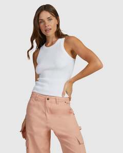 Womens Knitwear: Womens Picnic Strappy Knit Vest Top