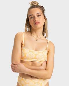Womens Tropical Tile Bikini Top