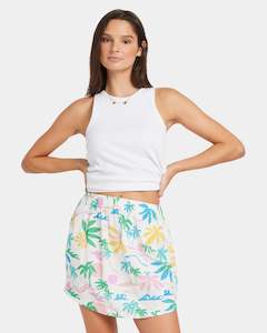 Womens Surfari Mini Skirt