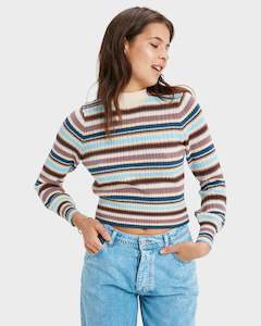 Womens Playa Morning Crew Neck