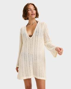 Womens Mini Dresses: Womens Dream Coastline Cover Up Dress