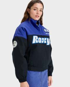 Womens Jackets: Womens Chloe Kim Moto Bomber Jacket