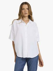 Womens Tops: Womens beachy Nastalgia Short Sleeve Shirt