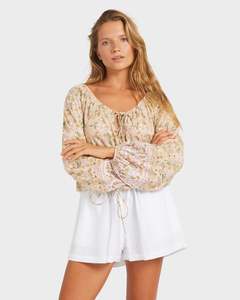 Womens Tops: Womens Garland Blouse