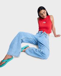 Womens New Clothing: Womens Dawn Patrol Mid Sunbleached Denim Jeans