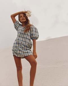 Womens Dresses: Womens Dyland Check Mini Dress