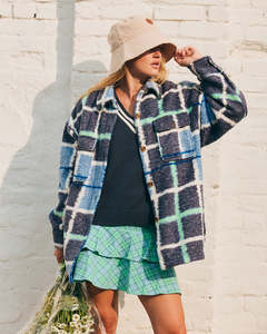 Womens New Clothing: Womens Over And Above Shacket