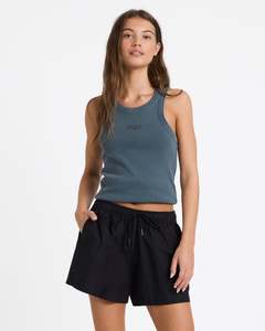 Womens Recess Elastic Waist Shorts