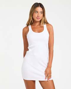 Full Price: Women Base Rib Mini Dress
