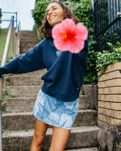 Womens Skirts: Womens Stunning Spirit Denim Mini Skirt