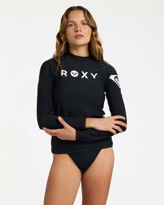 Womens Essentials Heater Long Sleeve Rashguard