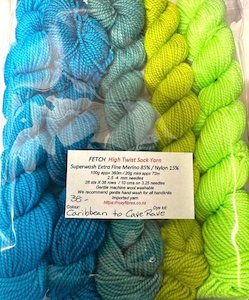 Fetch Sock Minis Caribbean to Cave Rave – Roxy Fibres