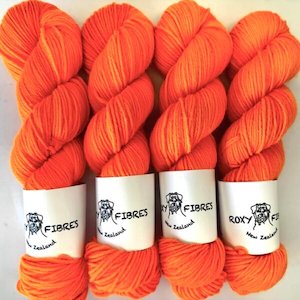 DK Sock Yarn Safety Orange – Roxy Fibres