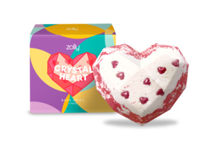 Ringless: Crystal Heart Bath Bomb - 160g
