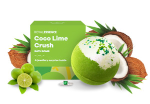 18 Bath Bombs: Coco Lime Crush (Bath Bomb)
